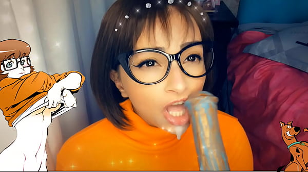 Velma Gets Filled By Monster Cock: Deepthroating And Swallowing Every Last Drop