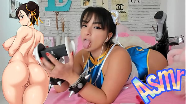 Chun Li Roleplay: Sensual Asmr With Intimate Ear Play, Tit Fucking, And Deep Throat Action