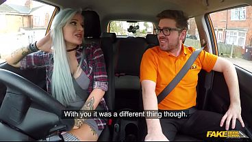 Backseat Driver: Alexxa Vice Takes A Hard Lesson In Anal And Dildo Double Penetration