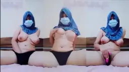 Jilboobs Biru Menggairahkan Mengocok Memek