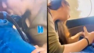 Rekaman Mesum Di Mobil: Cewek Ngentot Dan Ngewe Sambil Ngentotin Kontol