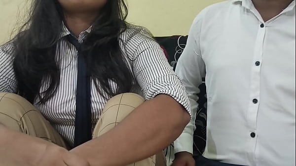 Fresh Indian Girl’s First Day At The Office Ends With A Hardcore Punishment From Her Boss For Unfinished Work.