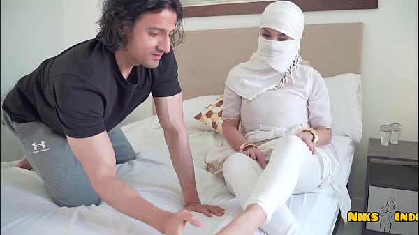 Massive-titted Muslim Maid Takes Rough Desi Cock