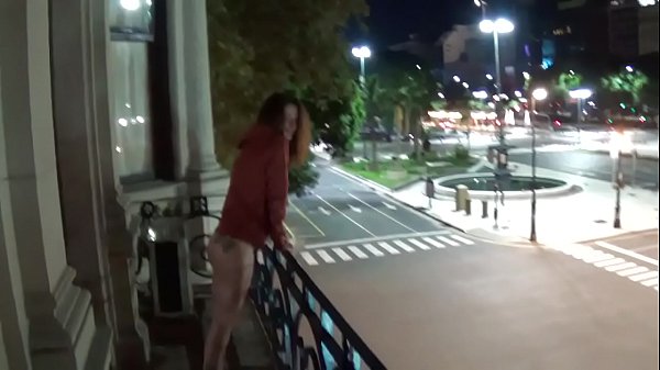 Balcony Blowout: Public Pissing In The Usa