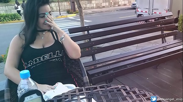 Naughty Girl Climaxing In Public With Interactive Toy