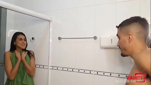Caught In The Shower, I Dropped To My Knees And Took That Massive Cock Deep In My Mouth