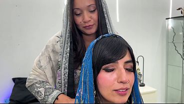 Unbelievable Threesome Fuck With Two Busty Arab Babes And Their Tight Little Pussies – Aaliyah Yasin And Jade Presley