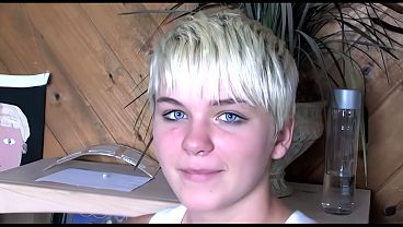 Sultry Blonde Babe Deepthroating A Massive Hard Cock