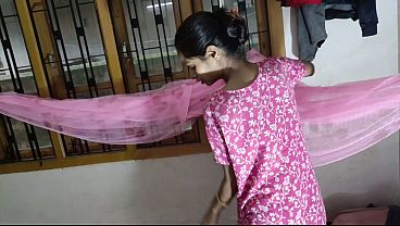 Desi Bhabhi Summons Her Hung Boyfriend Over For A Rough Afternoon Quickie