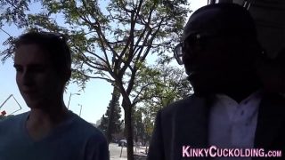 Blonde Bombshell Bouncing On Big Black Dicks