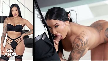 Colombian Bombshell Mariana Martix Takes A Massive Cock Deep In Her Dirty Anal Scene