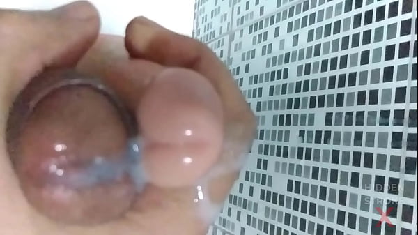 Bursting Through: Intense Male Masturbation With A Condom-breaking Sex Toy And Explosive Cumshot