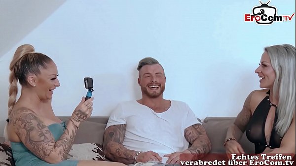 German Athletic Milfs In A Ffm Anal Threesome With Tattoos