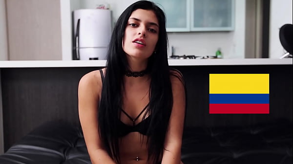 Colombian Teen Sara Garcia Gushes Hard On Her Second Bang