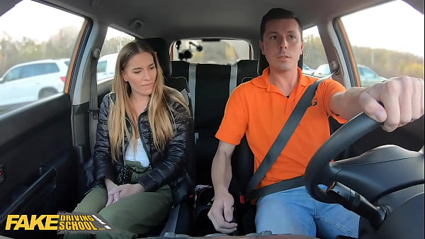 Backseat Breakdown: Eveline Dellai Gets A Hardcore Roadside Lesson