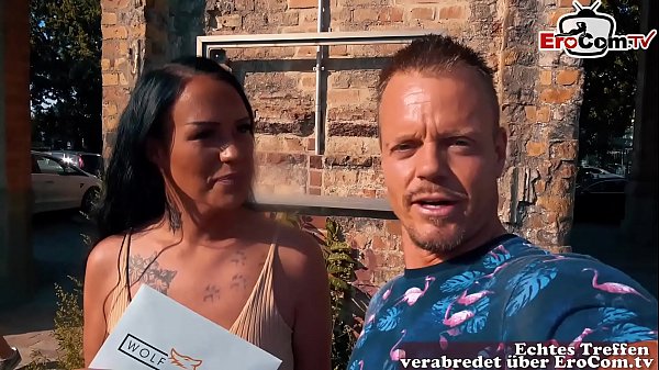 German Latina Milf Gets Picked Up For An Outdoor Sex Casting Blind Date And Then Fucked