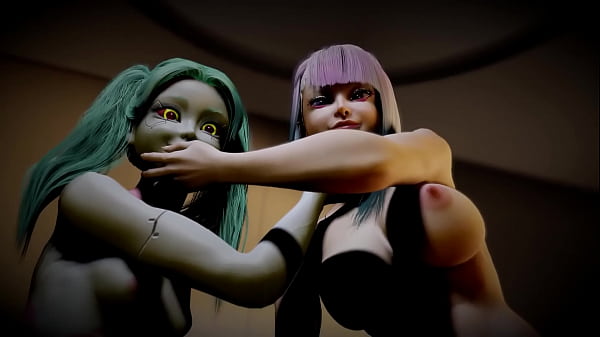 Fucking Rebecca And Lucy In A Wild Cyberpunk Threesome – Edgerunners Pov
