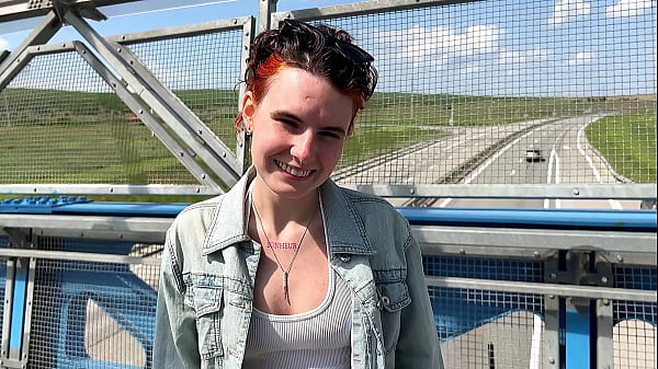 Exposed And Eager: Fucking On A Public Footbridge