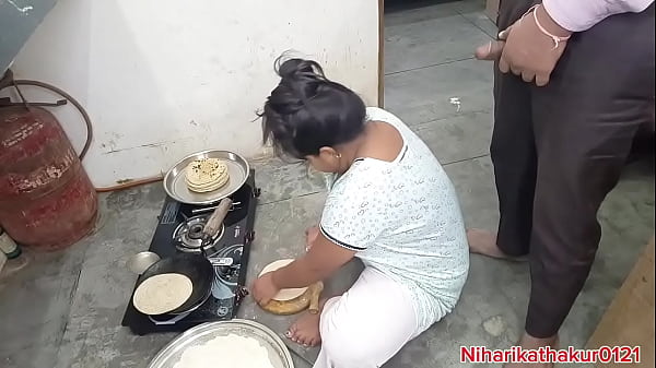 Desi Step-mom Gets Naughty In The Kitchen