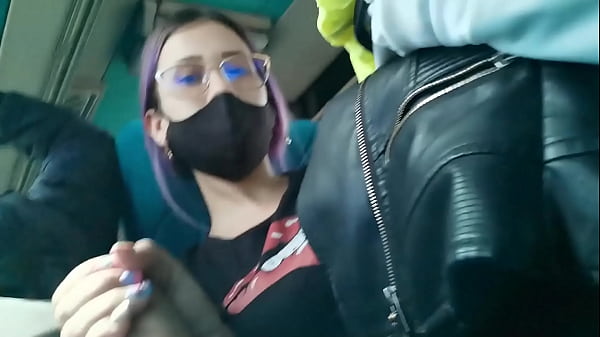 A Hot Latina Slut Deepthroats Her Man’s Cock On A Crowded Bus Ride From Bogota To Medellin