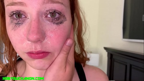 Fiery Ginger Teen Arietta Adams Takes A Rough Face-fucking And Gulps Down Every Last Drop