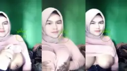 Gaby Berjilbab Toge Cubit Uting Dengan Sensasi Seksi Yang Menggoda