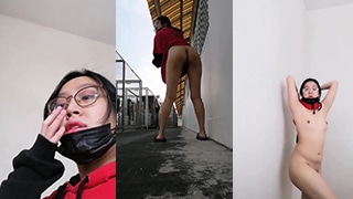 Gadis Tiktoker Telanjang Bulat Hebohkan Publik Di Ruang Terbuka