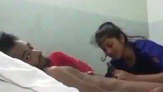 Indian Girlfriend Deepthroating Cock In Hardcore Oral Porn