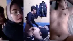 Sexy Hijab Glasses Babe With A Hot Body