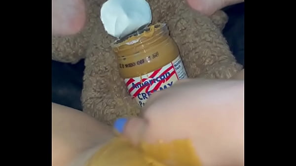 Creamy American Peanut Butter Stuffed In My Fresh 18-year-old Pink Pussy—saudi Arabian Snowbunny’s Extreme Food Fetish Masturbation In Los Angeles