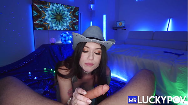 Misha Cross Tears Through Her Fishnets And Mounts A Lucky Hard Cock