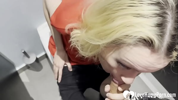 Blonde Educator Services A Stiff Cock Before Getting Pounded