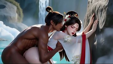 A Celestial Maiden In Ancient Silk, Caught In The Throes Of Passion With Her Lover, Suddenly Finds Herself Encircled By Intruders—what Happens Next Will Leave You Breathless.