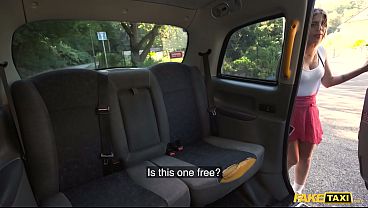 Naughty Co-ed Rides My Thick Cock To Blow Off Steam After Class – Fake Taxi