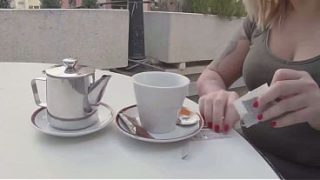 Publicly Servicing His Thick Ebony Cock, Then Finishing The Game At Home With His Hot Load Dripping Down My Ass
