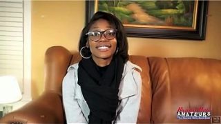 Geeky Brunette Sylvia’s Glasses-fogging, Passionate Deep Throat Blowjob