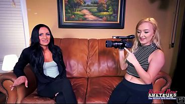 Sizzling Blonde Alex And Brunette Carmen: Coed Pussy Play And Cock Sharing
