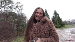 German Scout’s Anal Audition: Freckled Maid Cora’s Big Booty And Busty Curves