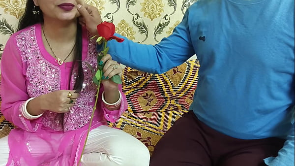 Sultry Indian Couple’s Valentine Week Celebration: Naughty Hindi Whispers And Footjob Fun With Saara