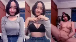 Atifah The Hot Tiktoker Moans Loud While Fingering Herself