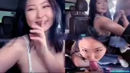 Cici’s Wet Pussy Gets Fucked Deep In The Car, Moaning Like A Slut.