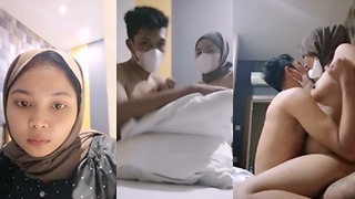 Live Hijab Sex Session With Boyfriend