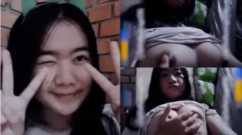 Mey’s Little Sprout Leaks Her Tits