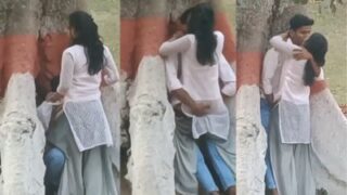 Naked Lovers Go Wild Under The Shade Of A Towering Oak