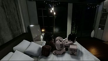 Goth Chick Submits To Massive Black Cock
