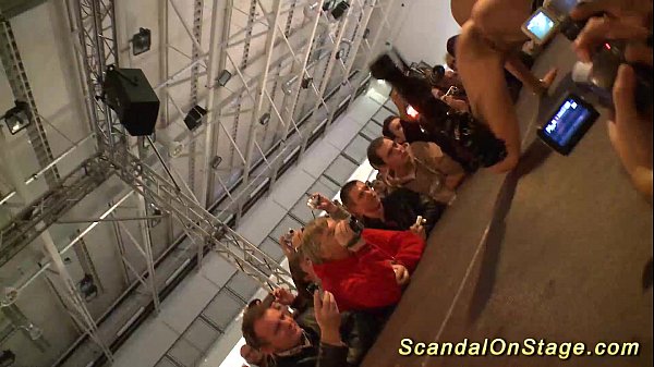 Voluptuous Vixen Fists Herself Raw On A Crowded Platform