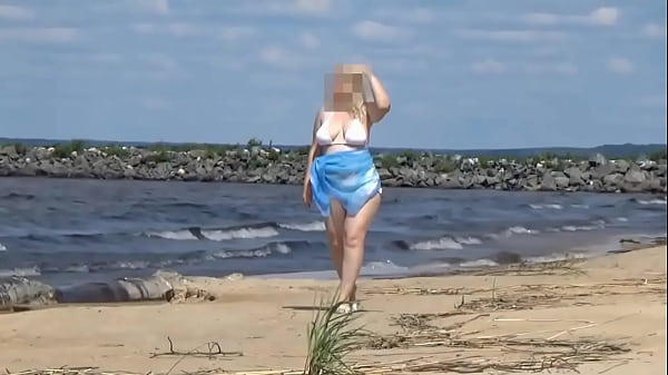Milf In A White Bikini: Sun-kissed And Ready For Fun