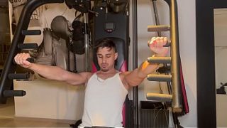 Alma Del Rey Flaunts Her Toned Gym Booty And Takes Two Cocks At Once In A Wild Gangbang.