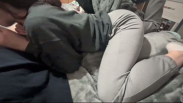 Sultry Ginger Bombshell Gives A Scorching Deep-throat Blowjob