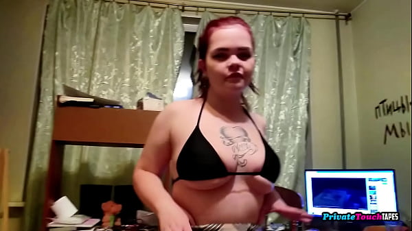 Plump Russian Babe Takes A Rough, Hard Pounding